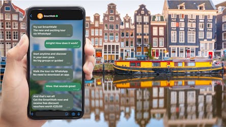 SmartWalk interactive self-guided tour in Amsterdam